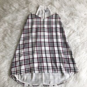 Express Plaid Barcelona Cami